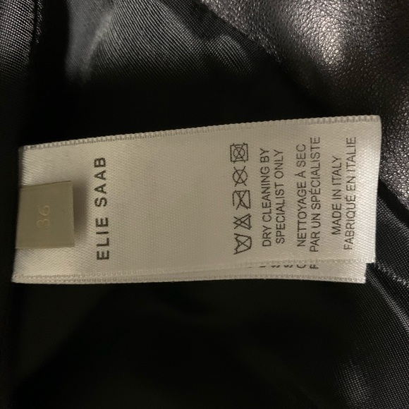 Elie  Saab biker jacket. Size 36. - Picture 5 of 6